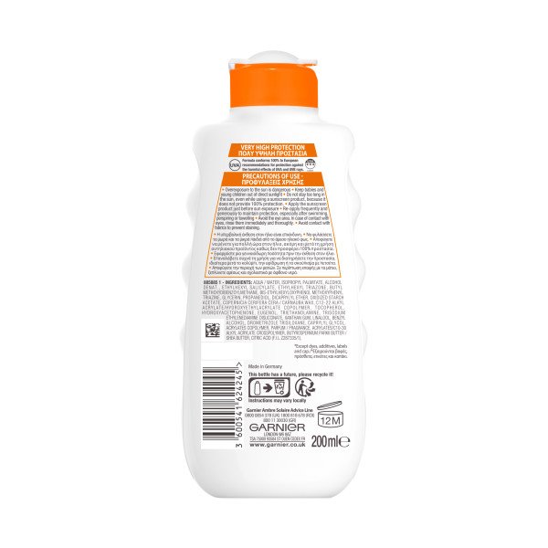 Ambre Solaire Hydra 24 Hour Protect Hydrating Protection Lotion SPF50 bop